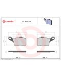 Bremsbelag Brembo Sinter Original Equipment (OE) - 07BB3590