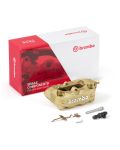 Bremszange rechts Brembo - aus Aluminium, gold eloxiert mit Brembo - Logo - 920B69008