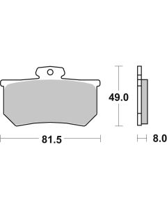 Bremsbelag Brembo Carbon Ceramik - 07GR6706