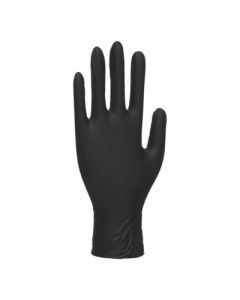 Einweghandschuhe, 100 Stück, XL, schwarz - PSA-A930-XL-SW