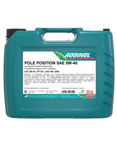 ADD-72403363SO00 - POLE POSITION SAE 5W-40 20L KANISTER