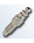 Entlüftungsventil Stahlbus 3/8 Zoll-24UNFx22mm (L), Stahl - 100 50 126