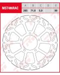 Bremsscheibe Lucas Racing Ø 265 - MST 486RAC 