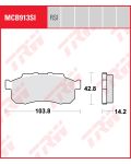 Bremsbelag Sinter - MCB 913SI