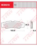 Bremsbelag Sinter - MCB 927SI