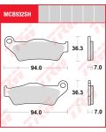 Bremsbelag hinten Sinter - MCB 932SH