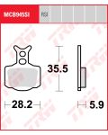 Bremsbelag Sinter - MCB 945SI