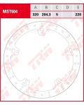 Bremsscheibe Lucas - MST 604