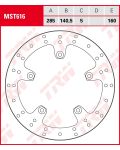 Bremsscheibe Lucas - MST 616