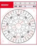 Bremsscheibe schwimmend - MSW 297