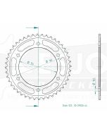 Kettenrad Alu 44 Zähne Esjot - Teilung 5/8 x 5/16 R10,16 (525) - 2900 2644A