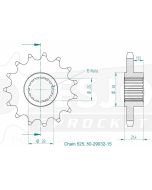 Kettenritzel 15 Zähne Esjot - Teilung 5/8 x 5/16 R10,16 (525) - 2910 3215