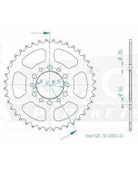 Kettenrad 40 Zähne Esjot - Teilung 5/8 x 1/4 R10,16 (520) - 3200 2240