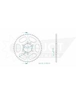 Kettenrad 49 Zähne Esjot - Teilung 1/2 x 5/16 R8,51 (428) - 1500 0349