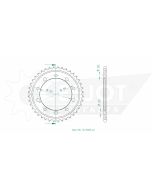 Kettenrad 40 Zähne Esjot - Teilung 5/8 x 3/8 R10,16 (530) - 3500 5240