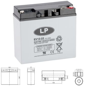 Batterie Landport EV 12-22 - 100 161410