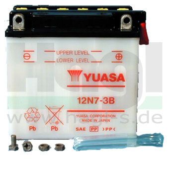 Batterie Yuasa 12N7-3B DIN 50712 - 300 16 923