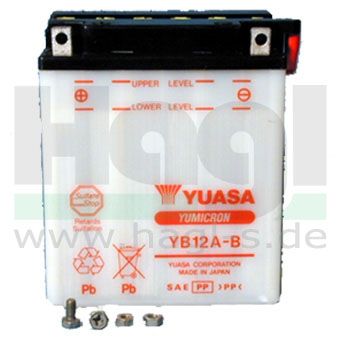 Batterie Yuasa YB12A-B DIN 51215 - 300 16 966