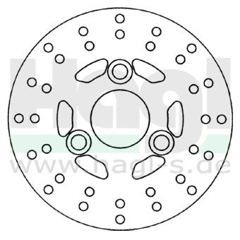 Bremsscheibe Grimeca Ø 155 - DR 010