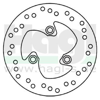 Bremsscheibe Grimeca Ø 190 - DR 126