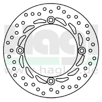 Bremsscheibe Grimeca Ø 256 - DR 132