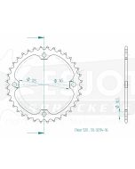 Kettenrad 36 Zähne Esjot - Teilung 5/8 x 1/4 R10,16 (520) - 32114 36