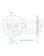 Kettenritzel 16 Zähne Esjot - Teilung 5/8 x 1/4 R10,16 (520) - 32125 16