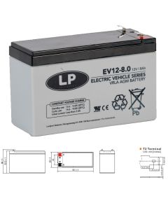 Batterie Landport EV12-8 - 100 161411