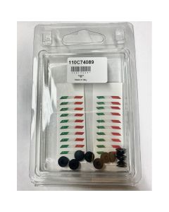 Gummideckel + Trikoloren-Flaggenaufkleber - 110C74089