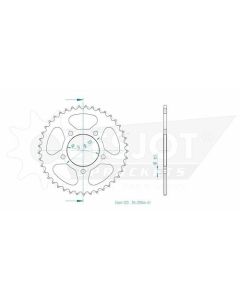 Kettenrad 41 Zähne Esjot - Teilung 5/8 x 5/16 R10,16 (525) - 2900 4441