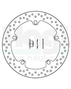 Bremsscheibe Brembo Serie Oro Ø 305 - 168B407D6